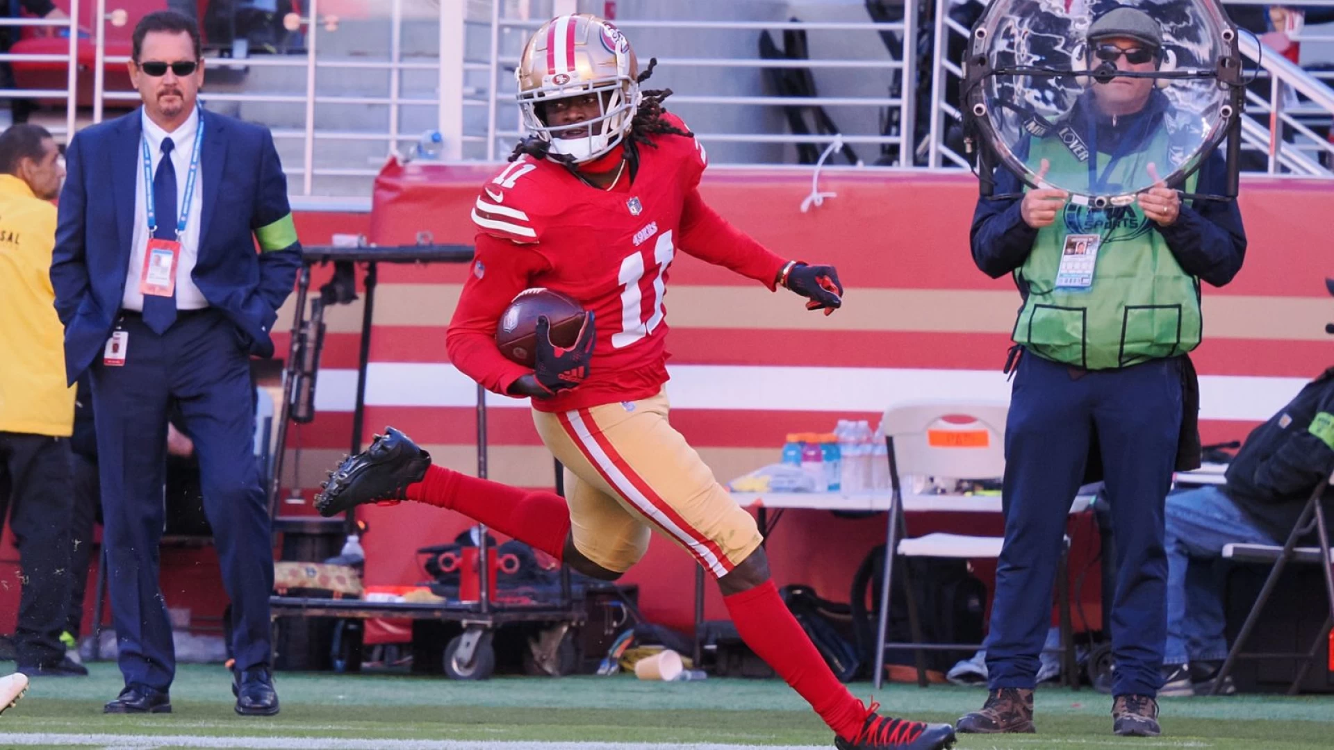 Snead and Aiyuk, & Kelce vs. Zone, Chris ones vs 49ers' Line.