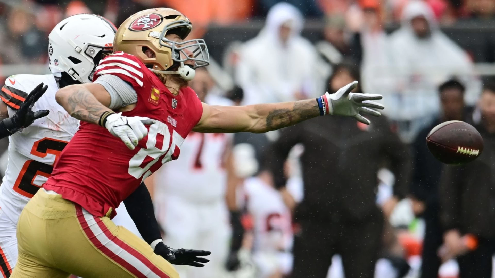 What kind of impact will George Kittle have on Sunday