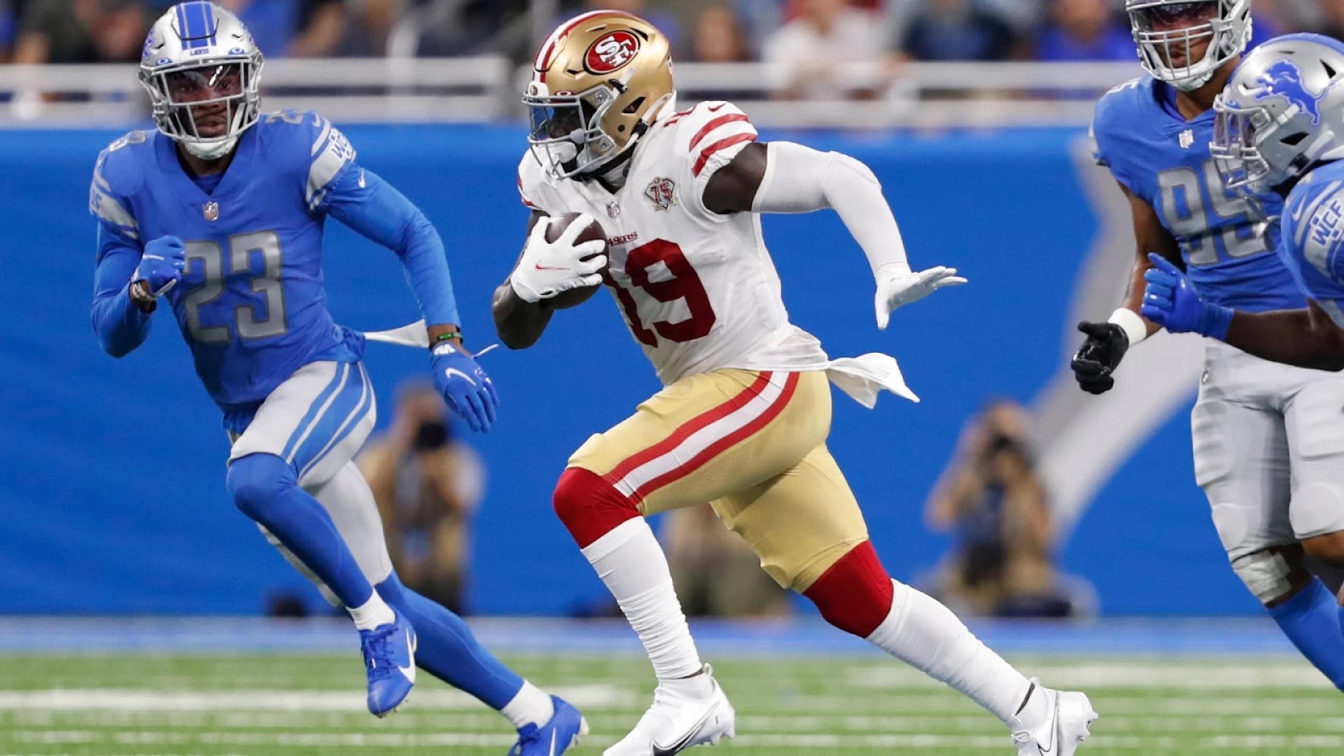 Selecting Deebo Samuel: Anytime Touchdown, a Dependable Player