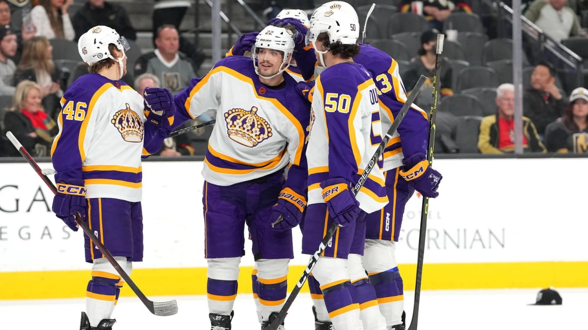 Taking a look at the game between the LA Kings and SJ Sharks