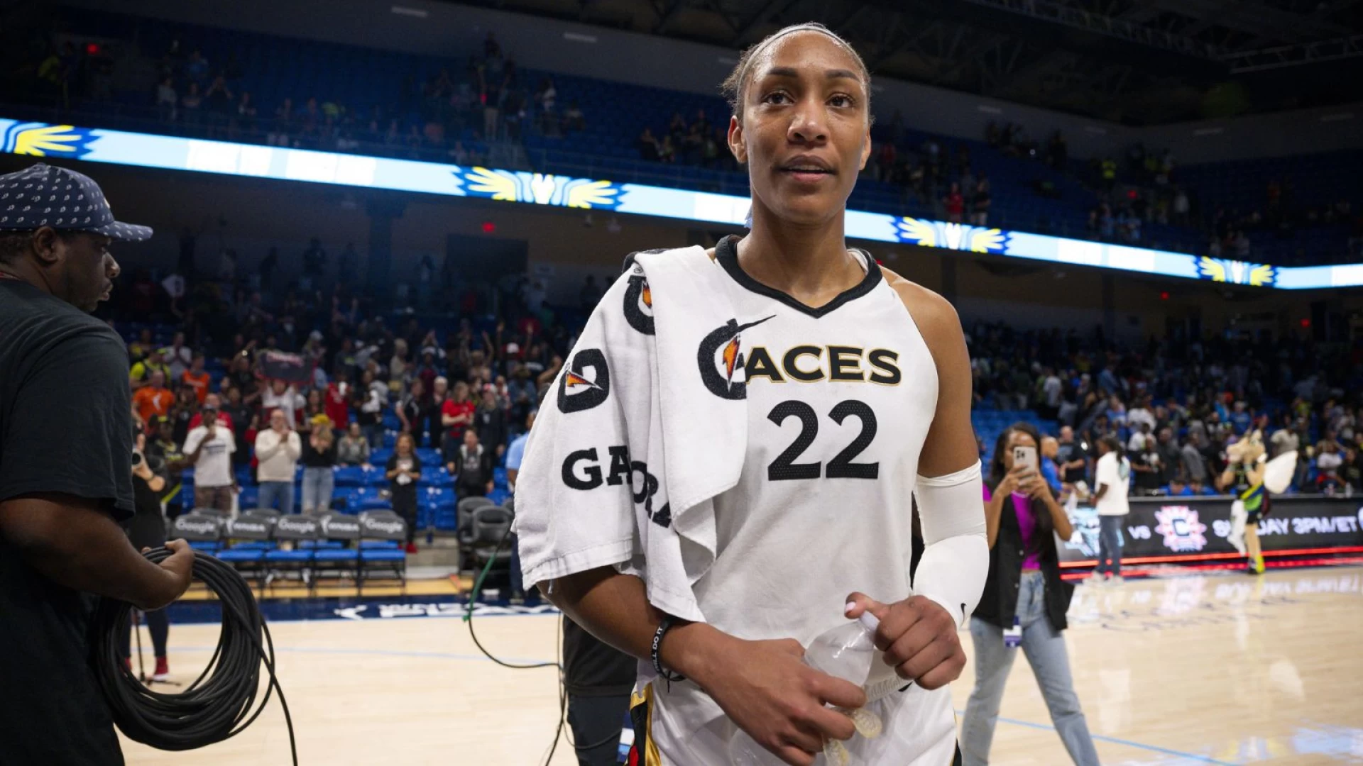 A'ja Wilson Leads Las Vegas Aces Against Atlanta Dream Tonight