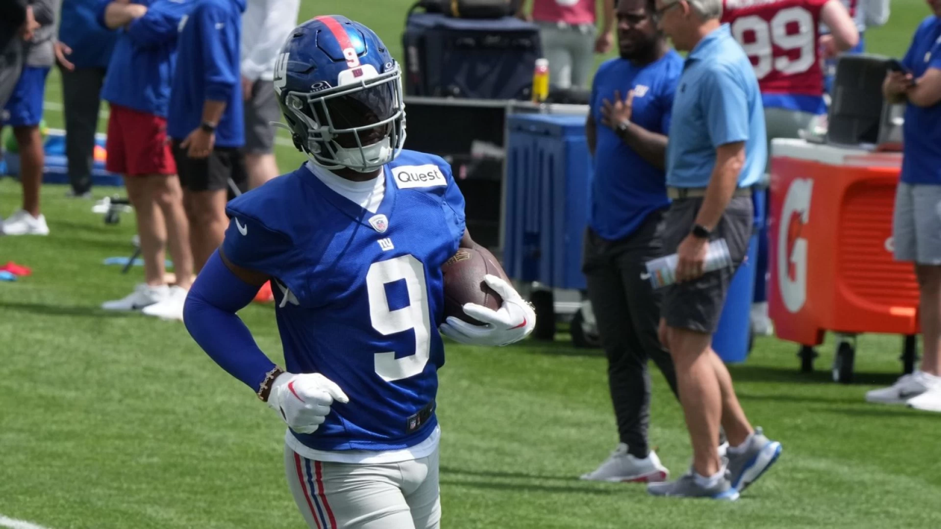 Malik Nabers's Injury Update at Giant Camp - Details Inside