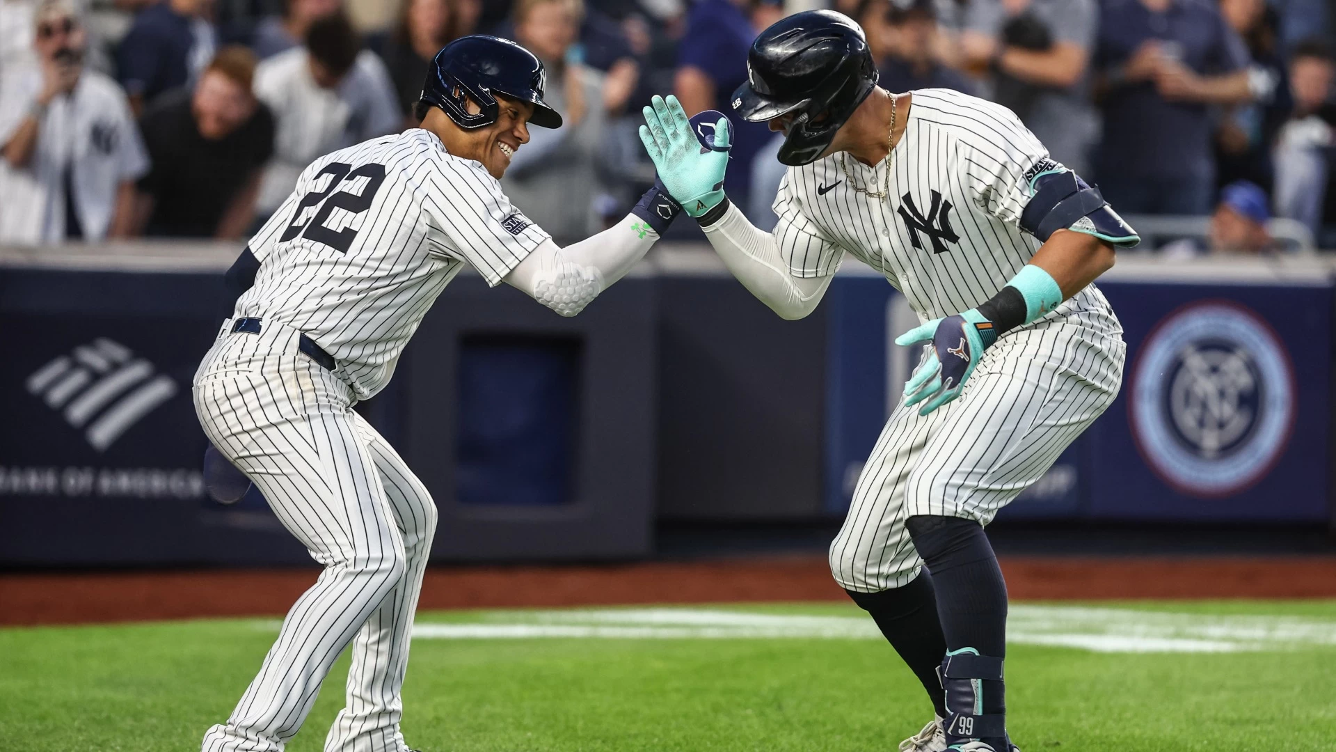 Judge and Soto Dominate as Yankees Crush Guardians 8-1
