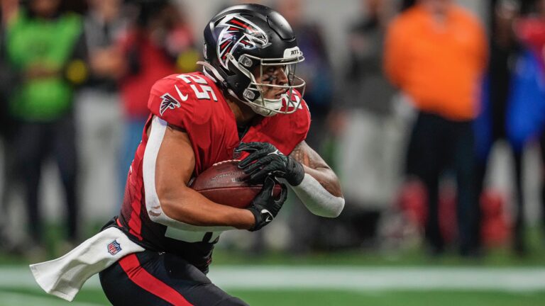 29. Tyler Allgeier, Atlanta Falcons