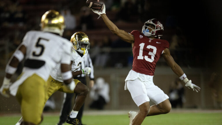9. Elic Ayomanor - Stanford Cardinal