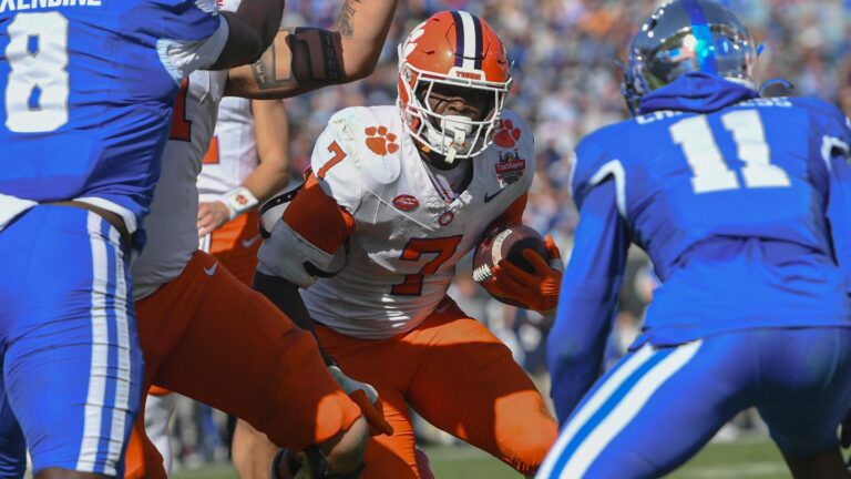 10. Phil Mafah - Clemson Tigers