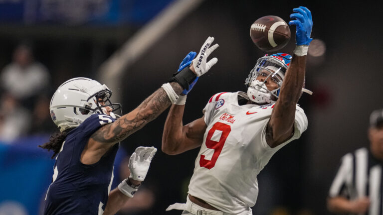 6. Tre Harris - Ole Miss Rebels