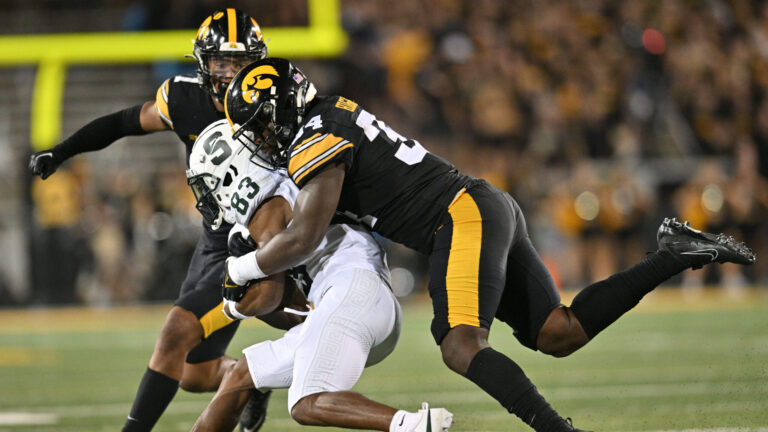 5. Xavier Nwankpa  - Iowa