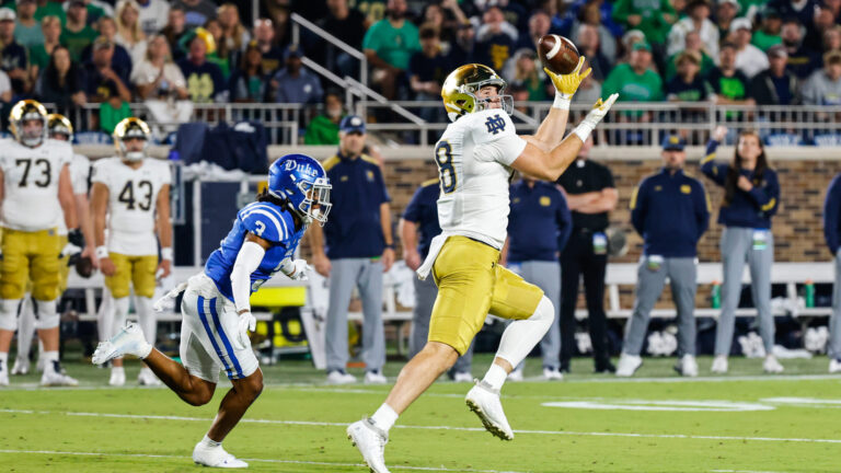 2. Mitchell Evans - Notre Dame