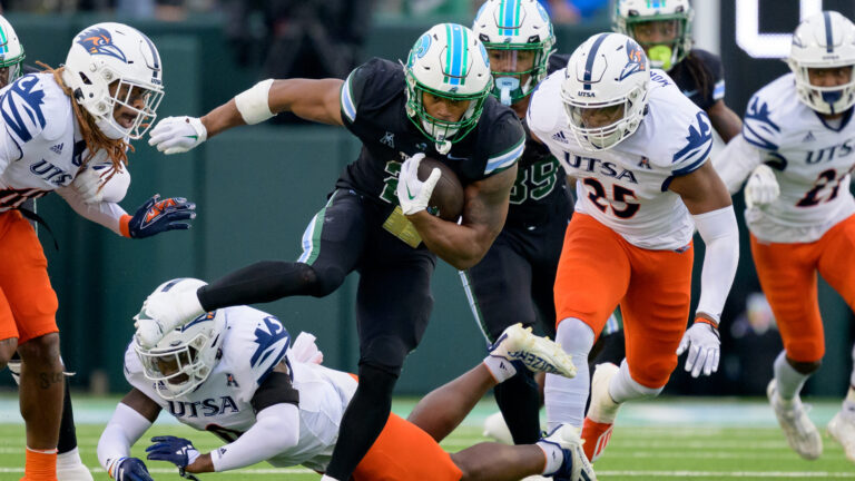 21. Makhi Hughes - Tulane Green Wave