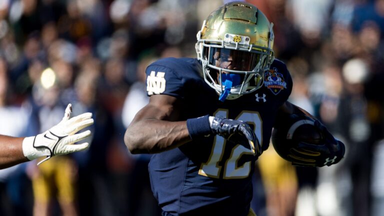 29. Jeremiyah Love - Notre Dame Fighting Irish