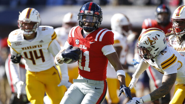 35. Jordan Watkins - Ole Miss Rebels