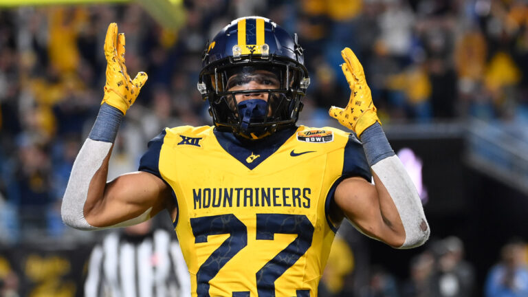 41. Jahiem White - West Virginia Mountaineers