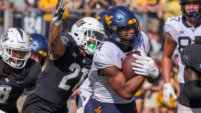 55. CJ Donaldson Jr. - West Virginia Mountaineers