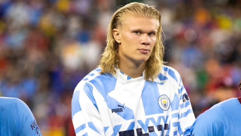 2. Erling Haaland | Club: Manchester City | Country: Norway