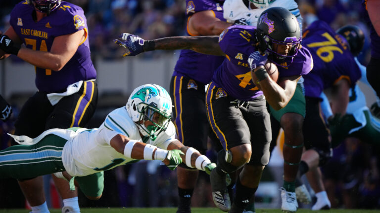 90. Rahjai Harris - East Carolina Pirates