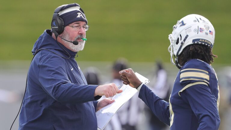 6. Joe Moorhead - Akron Zips