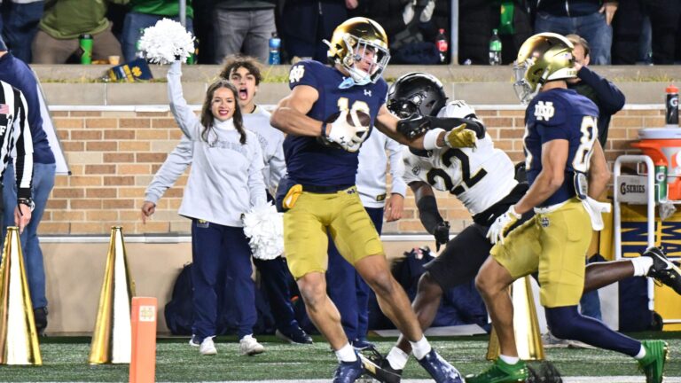 81. Jaden Greathouse - Notre Dame Fighting Irish