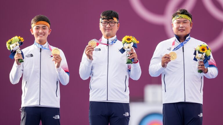 8) Republic of Korea: 13 Gold Medals