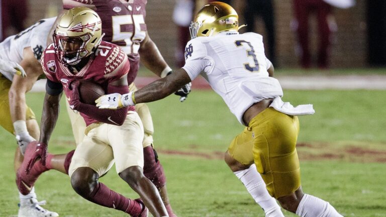 5. Florida State at Notre Dame - November 9