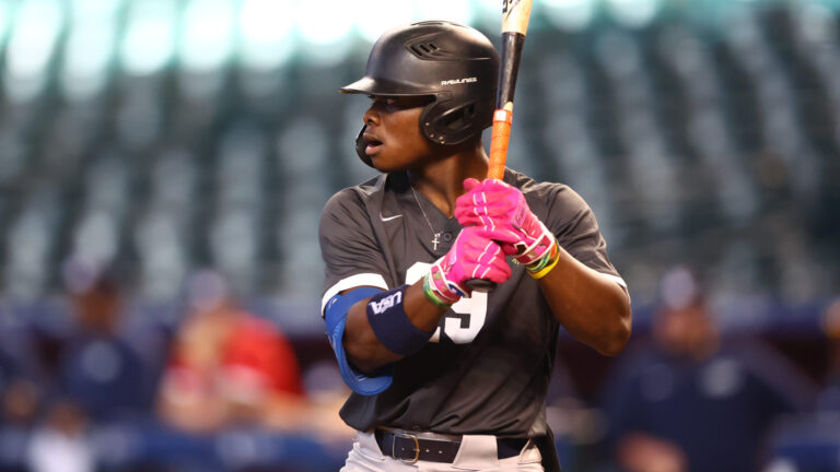 4. Zyhir Hope – OF, Los Angeles Dodgers (+37)