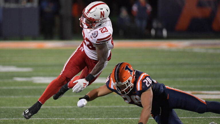 4. Illinois at Nebraska - September 20