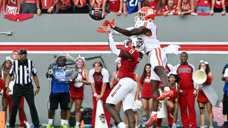 3. Clemson at North Carolina State - September 21