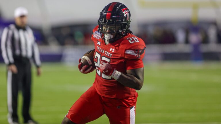 44. Tahj Brooks, RB (Texas Tech)