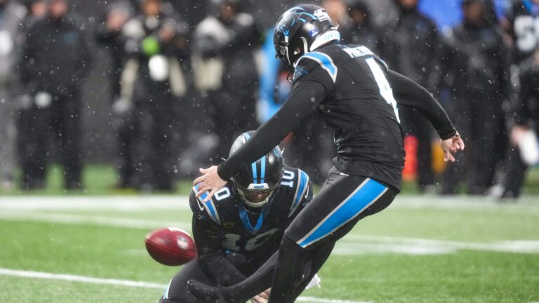27. Eddy Pineiro, Carolina Panthers
