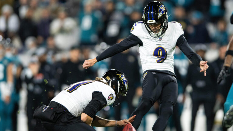 1. Justin Tucker, Baltimore Ravens