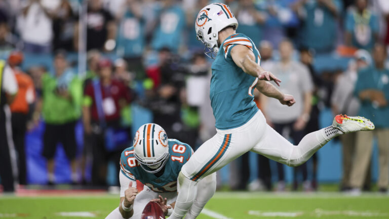 6. Jason Sanders, Miami Dolphins