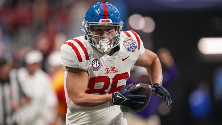 22. Caden Prieskorn - Ole Miss Rebels