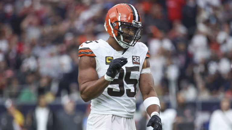 1. Myles Garrett - Cleveland Browns