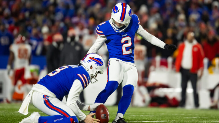 7. Tyler Bass, Buffalo Bills