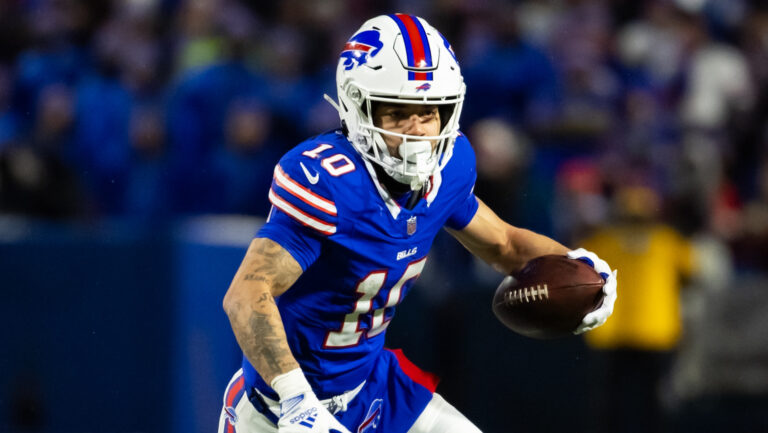 8.05: Khalil Shakir, WR, Buffalo Bills