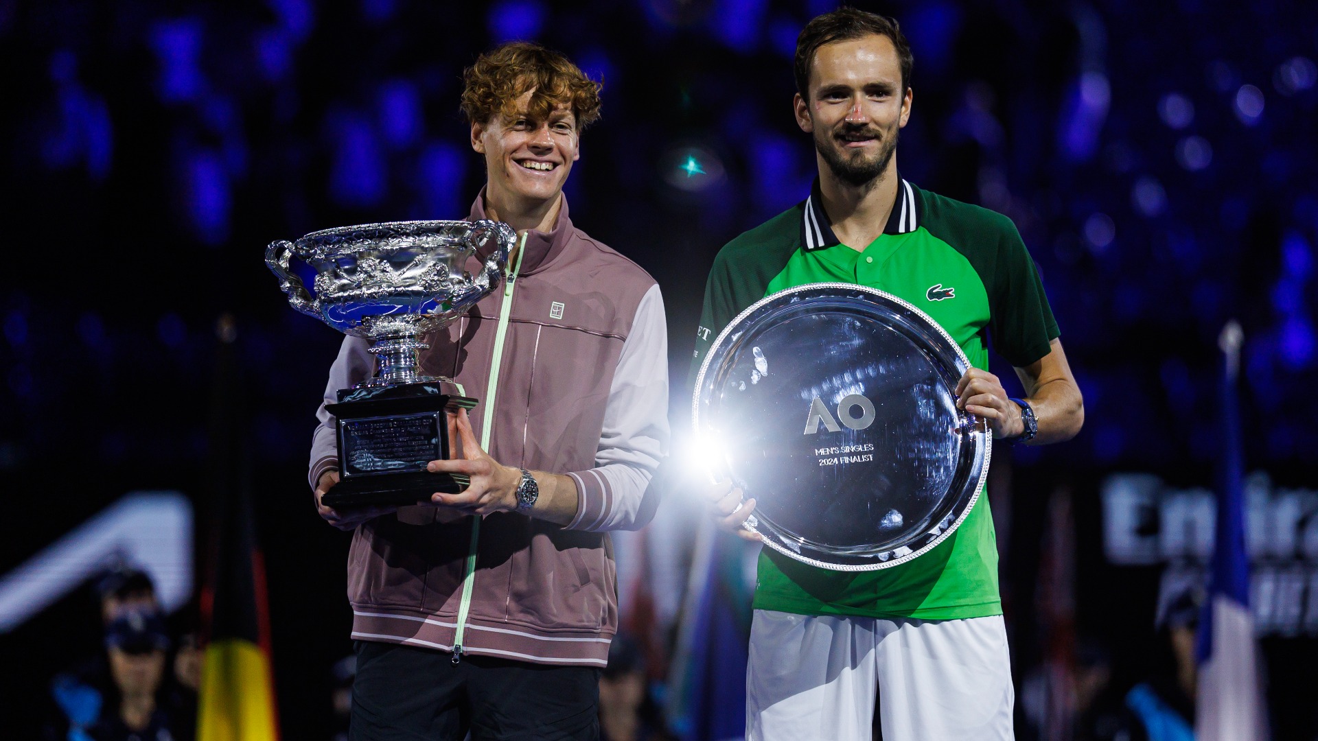 #1 Jannik Sinner vs. #5 Daniil Medvedev