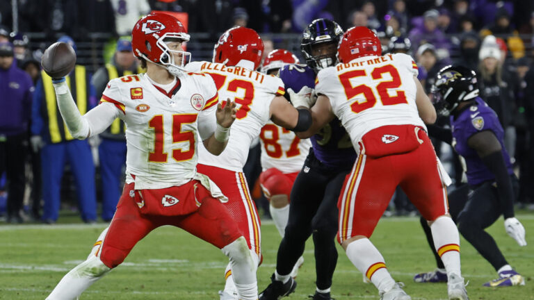1) Baltimore Ravens vs. Kansas City Chiefs