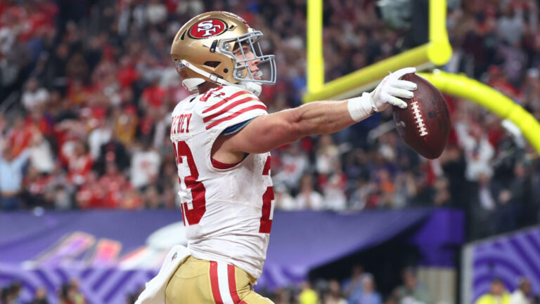 1.01: Christian McCaffrey, RB, San Francisco 49ers
