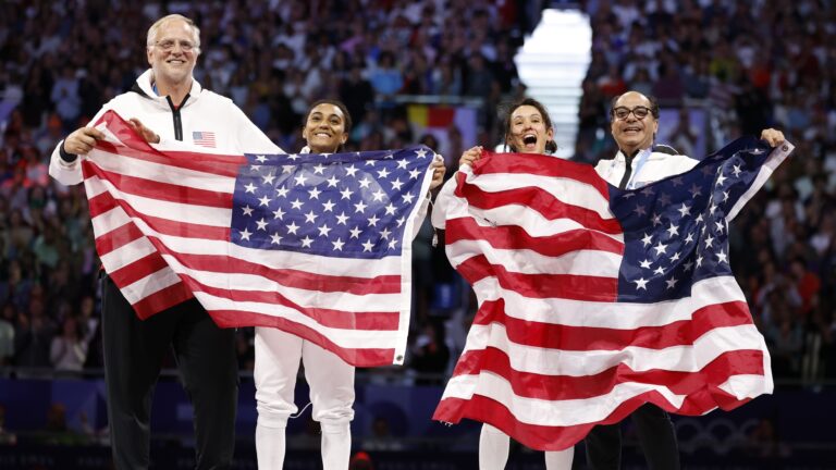 6) Fencing - 4 Medals