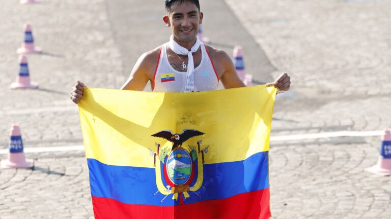 44. Ecuador - 5 Medals (tied)