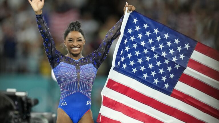 32) Simone Biles  | GOLD Medal