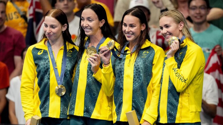 4) Australia: 18 Gold Medals