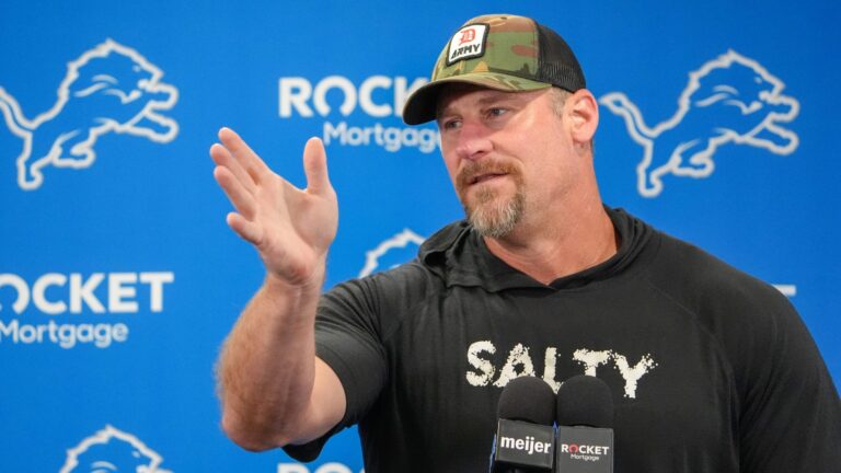 6. Dan Campbell - Detroit Lions