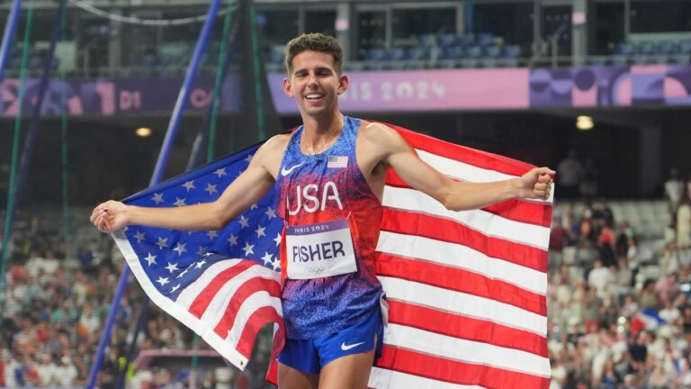 39) Grant Fisher  | BRONZE Medal