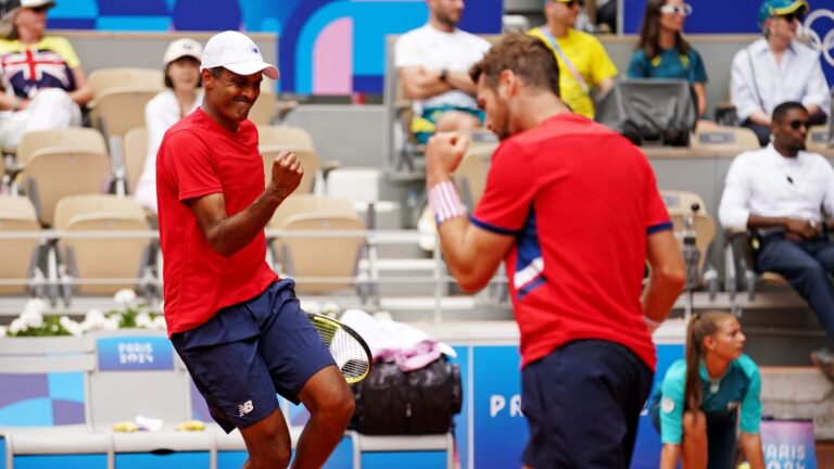 8) Tennis - 2 Medals (tied)