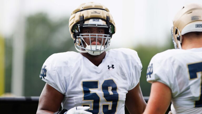 60. Aamil Wagner - Notre Dame Fighting Irish