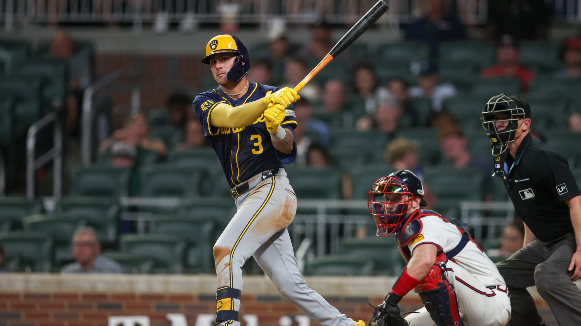 10. Joey Ortiz - Milwaukee Brewers - 3B - Age: 26