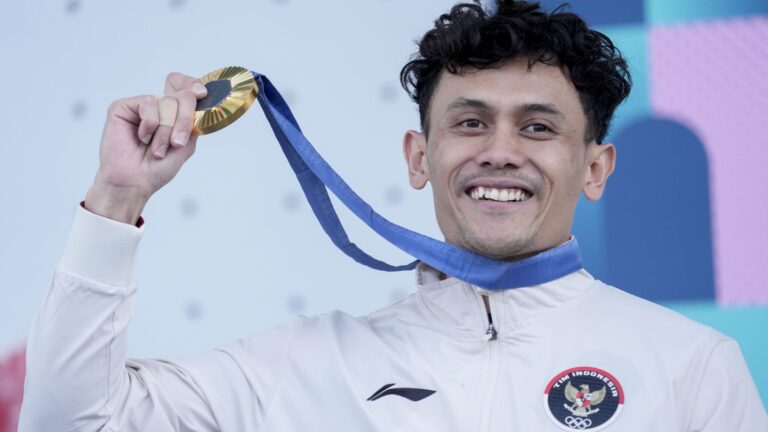 39) (tied) Indonesia: 2 Gold Medals (0 Silver Medals+1 Bronze Medal)