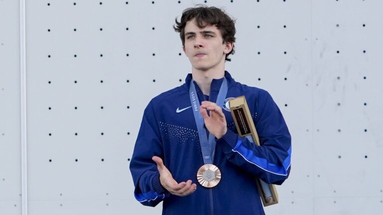 8) Sport Climbing - 2 Medals (tied)