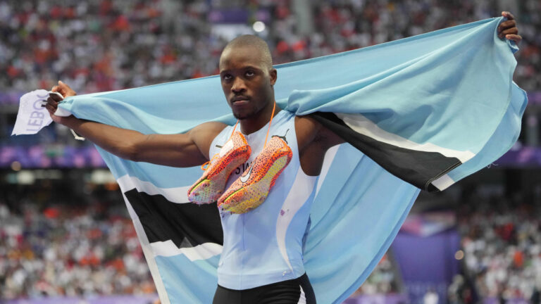 41. Botswana - 1 Gold Medal (tied)